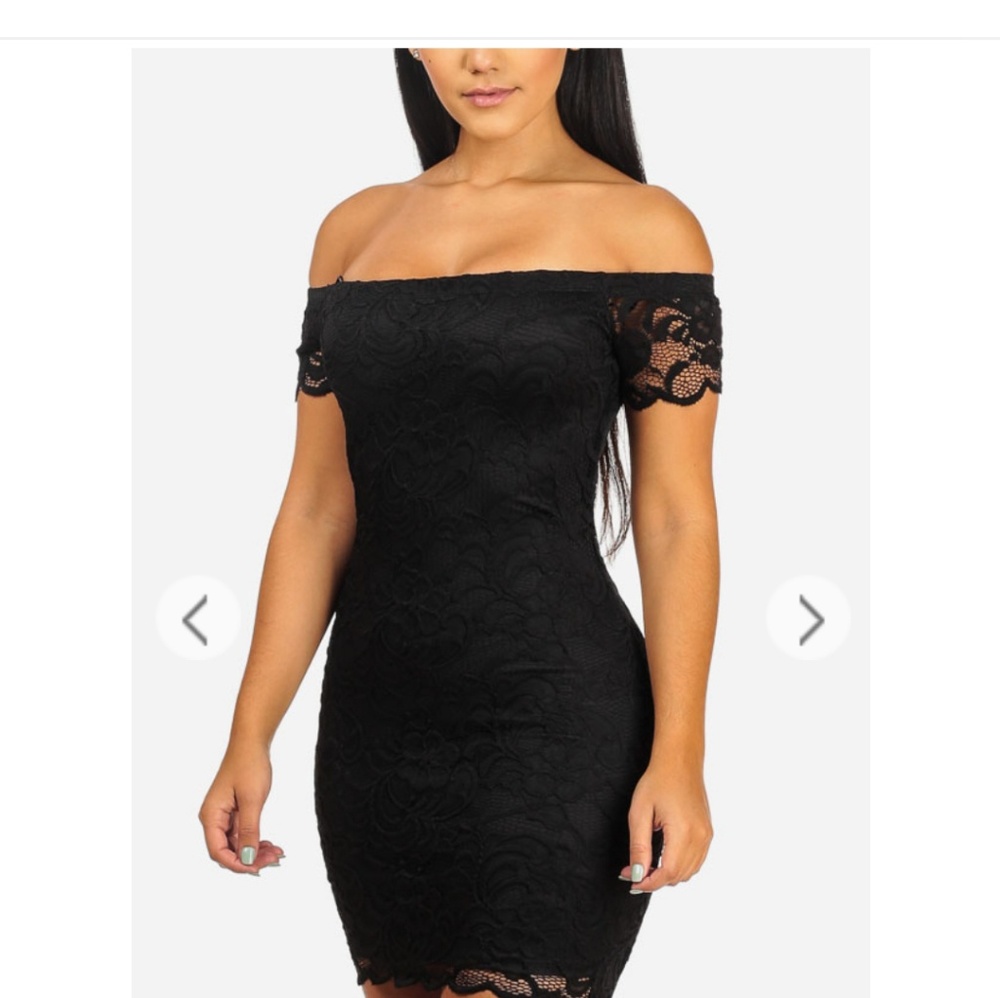 Sexy Off Shoulder Lace Dress